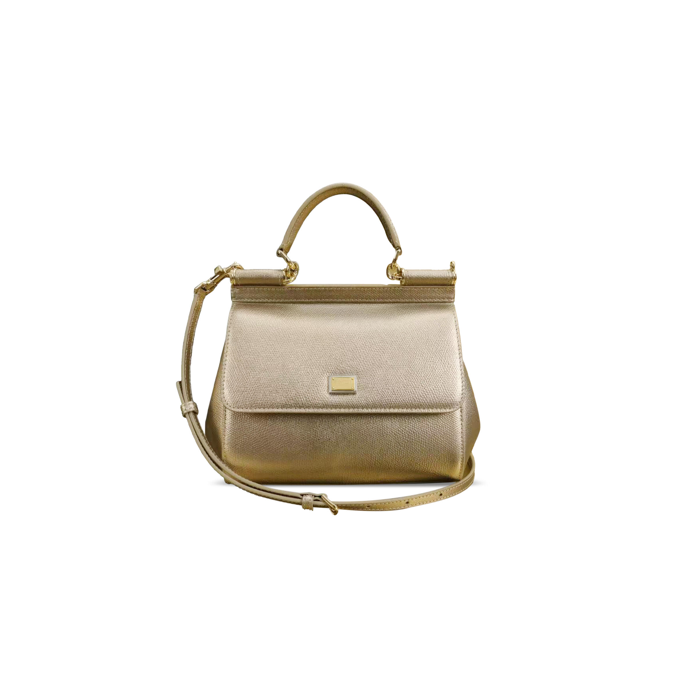 DOLCE GABBANA SICILY DAUPHINE MEDIUM HANDBAG BB6003 (20*18.5*10cm)